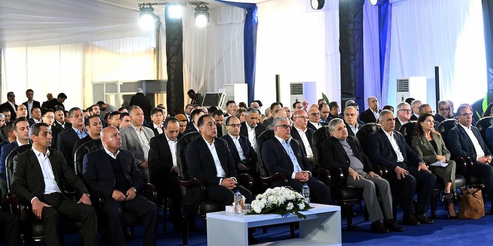 رئيس الوزراء المصري خلال الاحتفالية