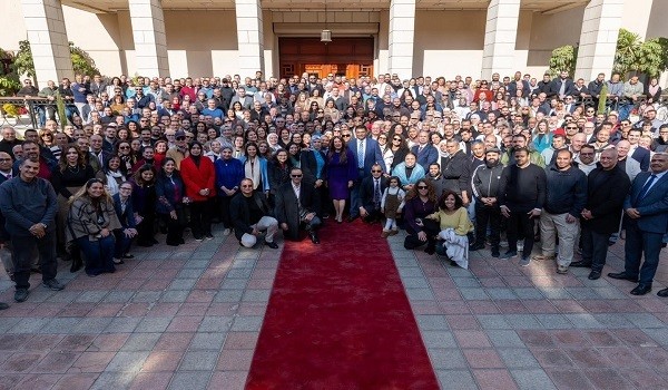 وداع السفيرة الأمريكية بالقاهرة