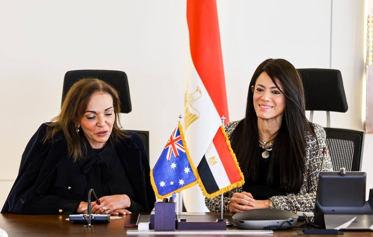 وزيرة التخطيط المصرية ووزيرة المشروعات الصغيرة والتنمية الدولية الأسترالية