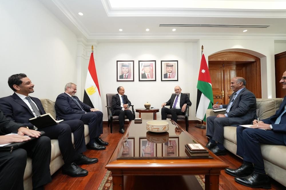 وزيرا الخارجية المصري والأردني