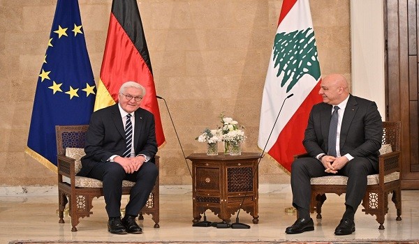 الرئيس اللبناني ونظيره الألماني