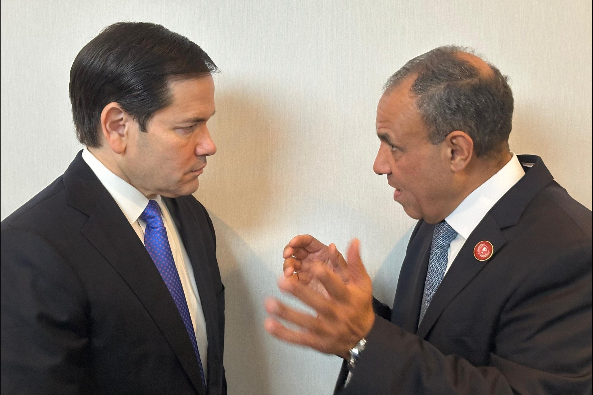 بدر عبد العاطي وماركو روبيو