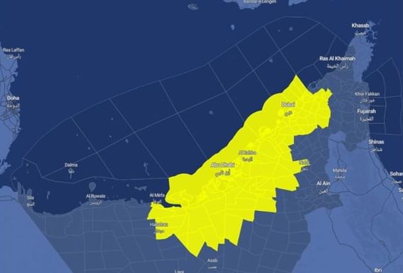 خريطة الأرصاد