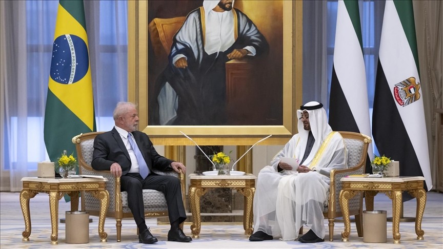 رئيسا الإمارات والبرازيل - أرشيفية