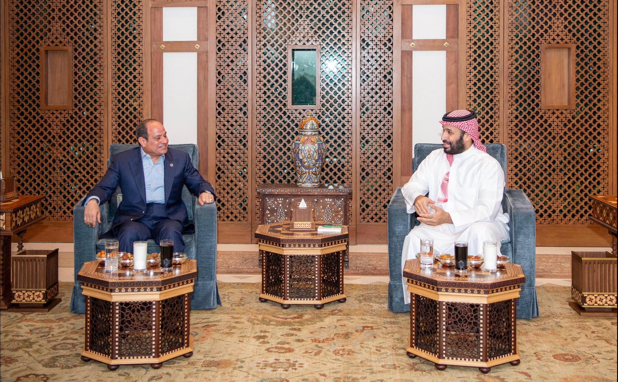 محمد بن سلمان والسيسي