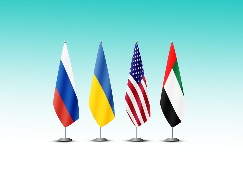 الإمارات وأمريكا وأوكرانيا وروسيا