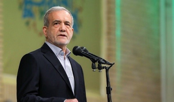 الرئيس الإيراني مسعود بزشكيان