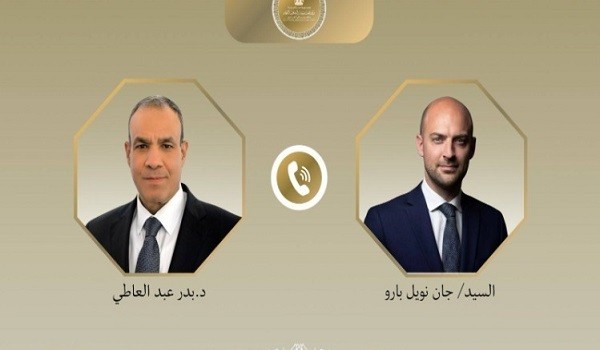 وزيرا خارجية فرنسا ومصر