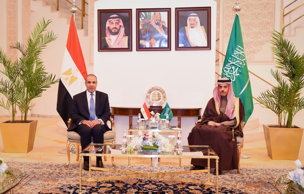 وزيرا خارجية السعودية ومصر