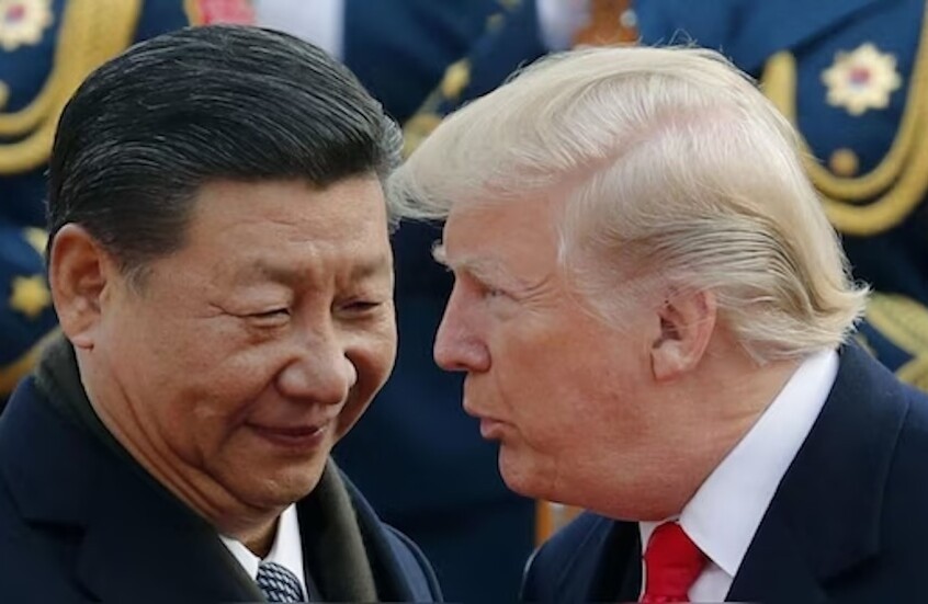 الرئيسان الأمريكي والصيني