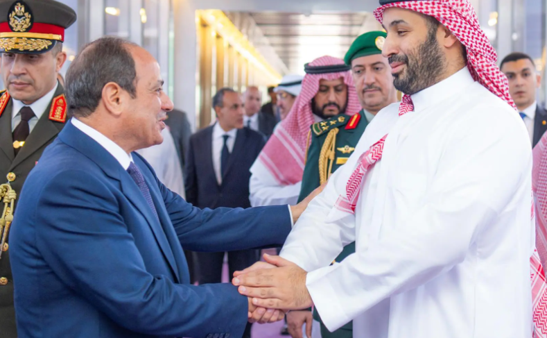 محمد بن سلمان والسيسي