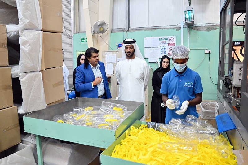 زيارة عبدالله بن طوق المري الميدانية