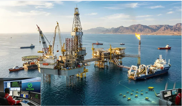 مصر تنجح في حفر بئر جديدة بخليج السويس