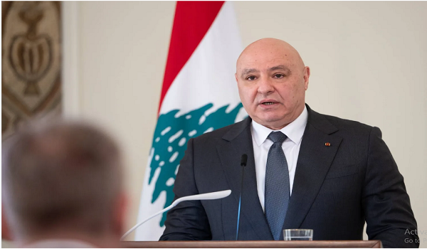 الرئيس اللبناني جوزيف عون