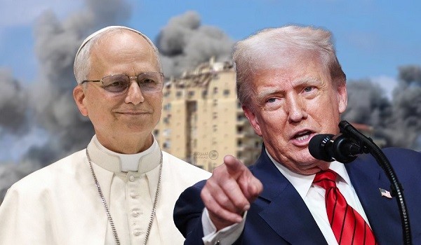 دونالد ترامب وبابا الفاتيكان