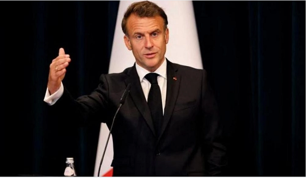 الرئيس الفرنسي إيمانويل ماكرون