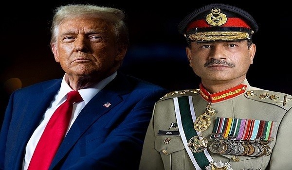 قائد الجيش الباكستاني وترامب