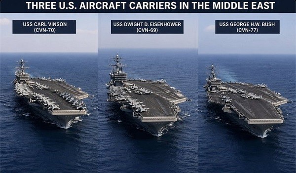 حاملات طائرات أمريكية