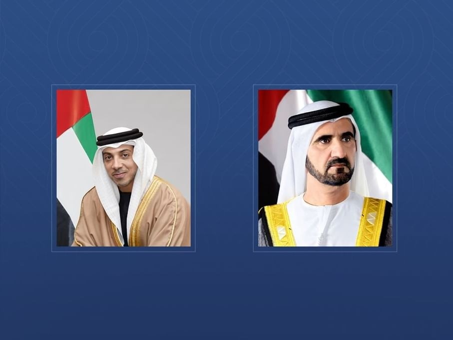 محمد بن راشد ومنصور بن زايد