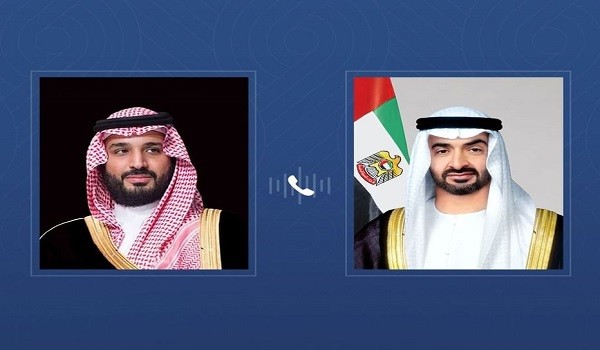 الشيخ محمد بن زايد و الأمير محمد بن سلمان بن عبد العزيز