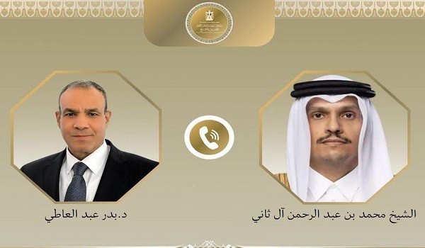 الشيخ محمد بن عبد الرحمن آل ثاني و الدكتور بدر عبد العاطي