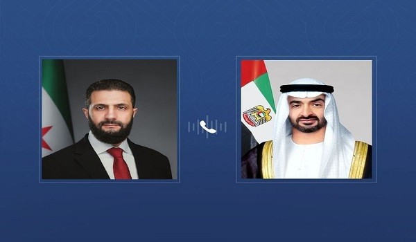 الشيخ محمد بن زايد و فخامة أحمد الشرع