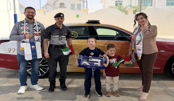 شرطة أبوظبي تحقق أمنية طفل