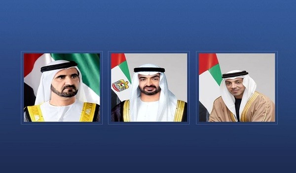 رئيس الدولة ونائباه يهنئون ملك الأردن بذكرى استقلال بلاده