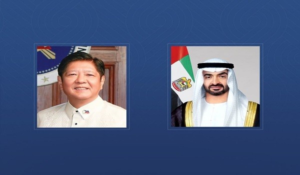 رئيس الإمارات ورئيس الفلبين