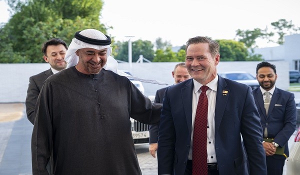 رئيس الإمارات يستقبل المندوب الأمريكي بالأمم المتحدة ويبحثان العلاقات الإستراتيجية