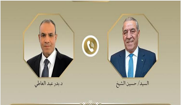 وزير الخارجية المصري يبحث مع نائب رئيس فلسطين تطورات الأوضاع