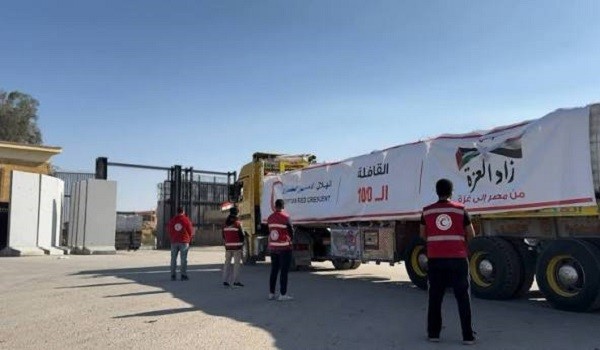 قافلة مساعدات إغاثية وإنسانية