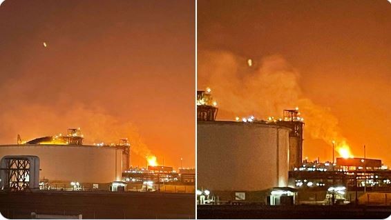 انفجار داخل مصنع بالدوحة