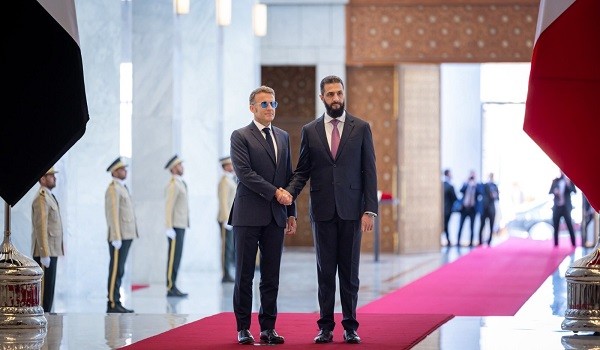 الشرع وماكرون