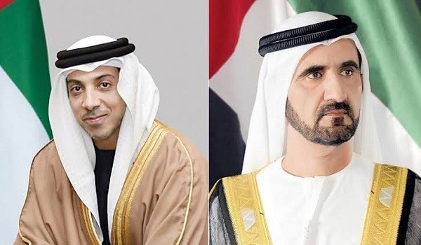 محمد بن راشد ومنصور بن زايد