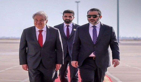 وزير الخارجية السوري يستقبل غوتيريش