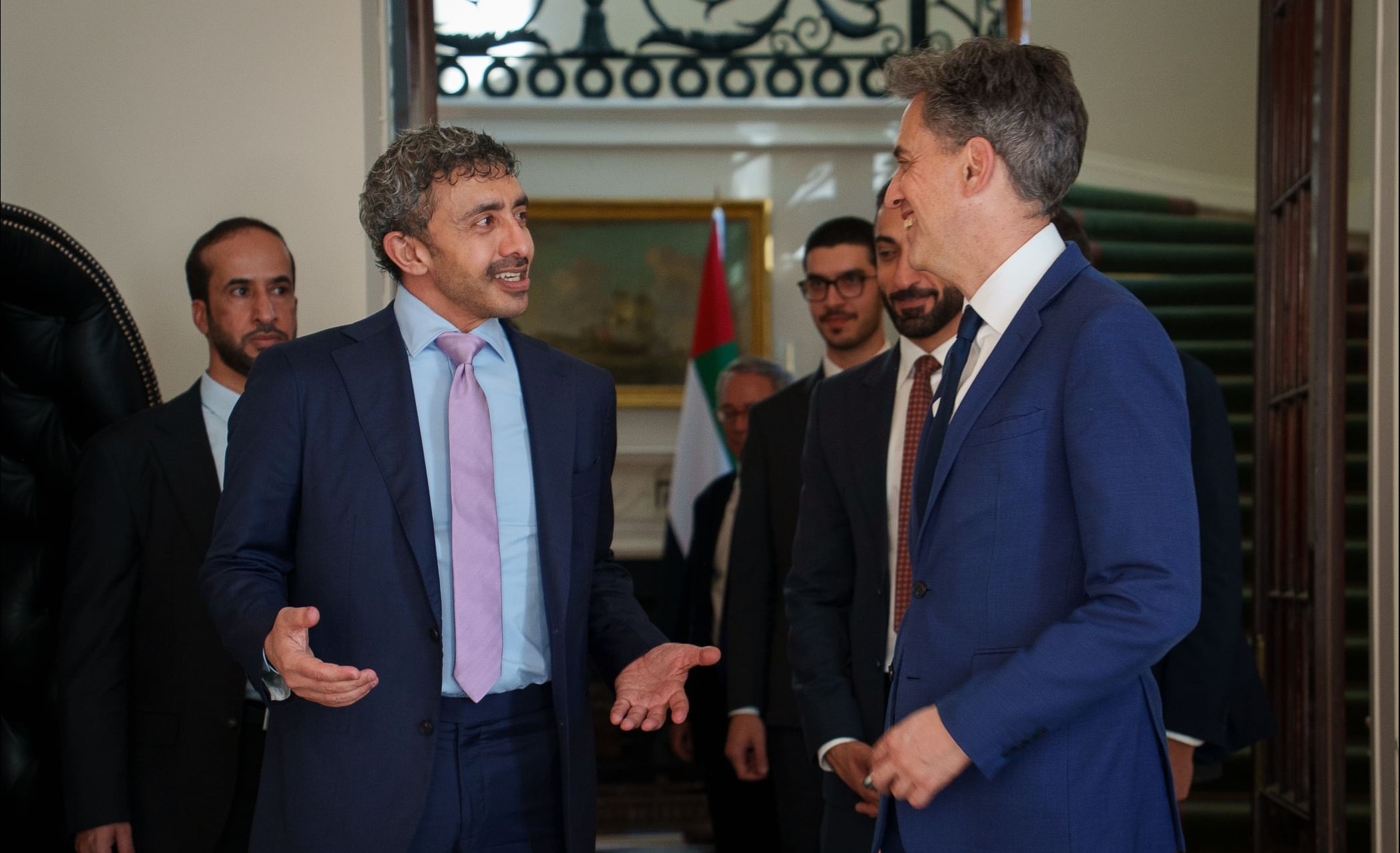 وزيرا خارجية بريطانيا والإمارات
