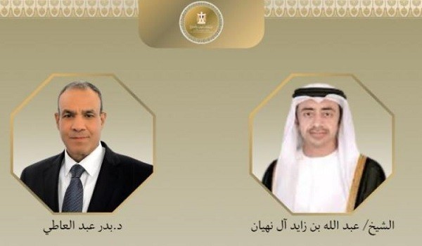 الشيخ عبد الله بن زايد و الدكتور بدر عبد العاطي