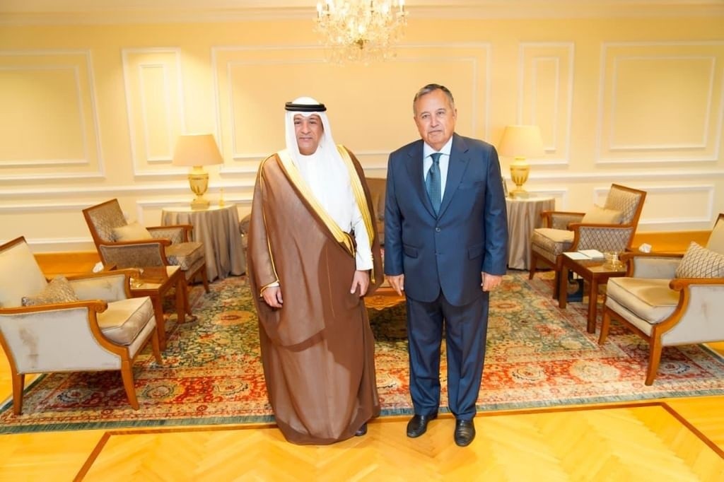 نبيل فهمي وجاسم محمد البديوي