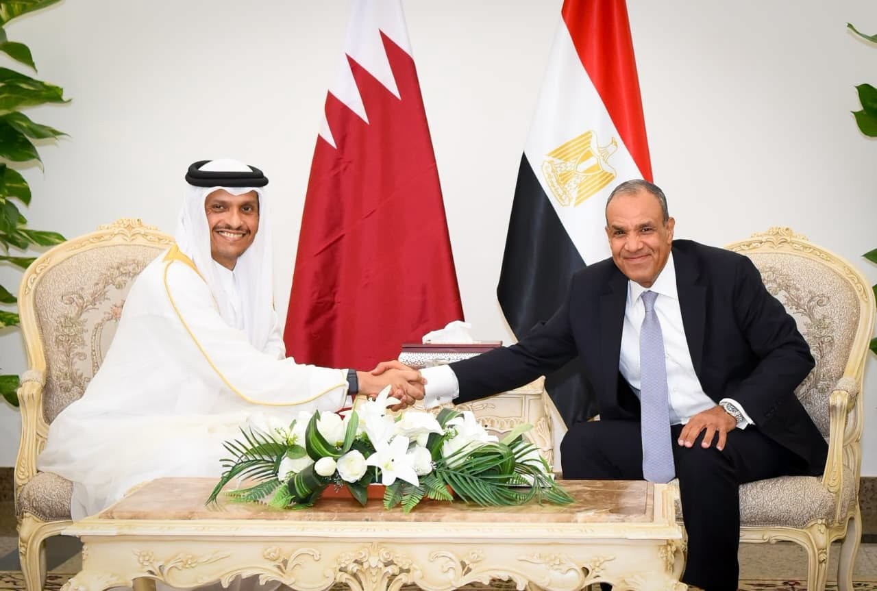 وزيرا خارجية مصر وقطر