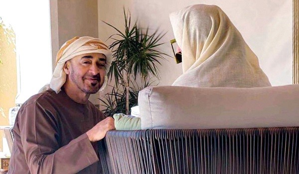 أم الإمارات والشيخ محمد بن زايد