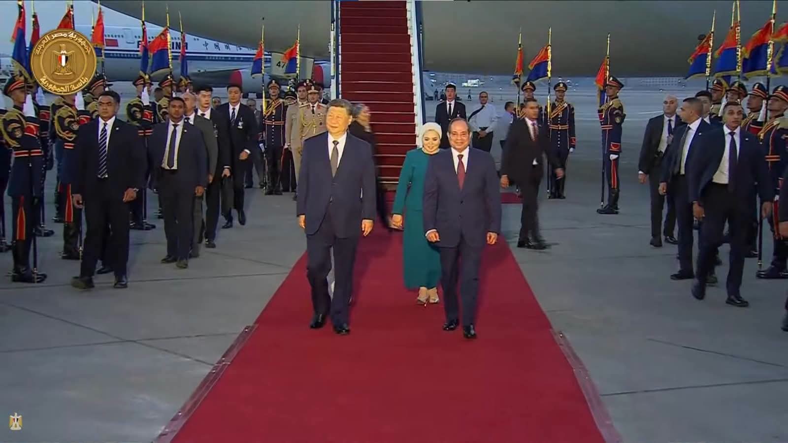 استقبال الرئيس الصيني