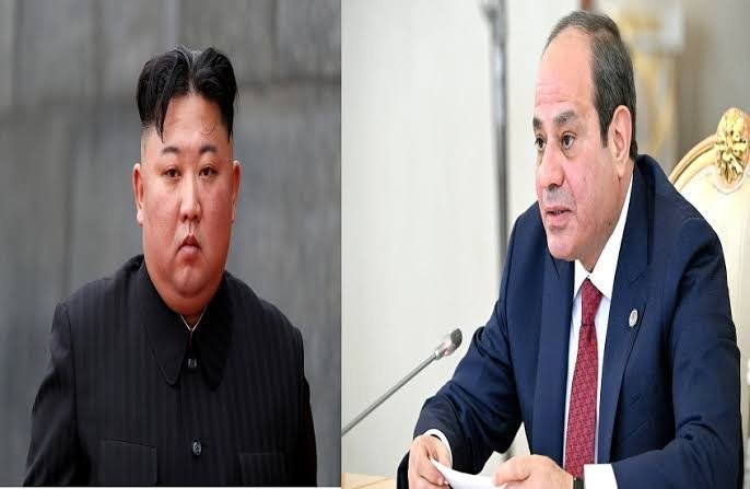 الرئيس السيسي وكيم جونغ أون