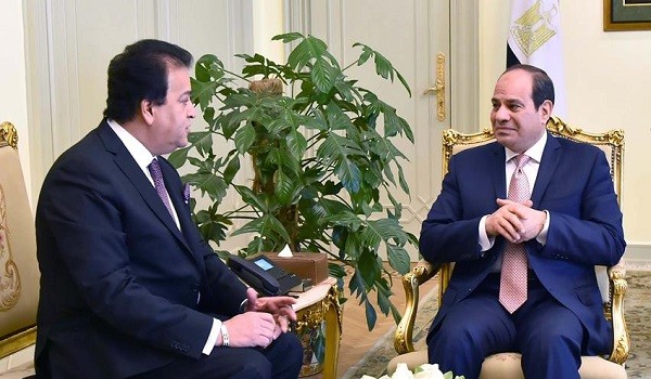 السيسي ووزير التعليم
