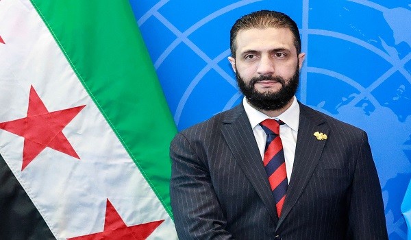 الرئيس السوري أحمد الشرع