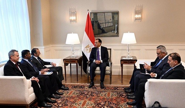 مدبولي مع وفد شركة شيفرون