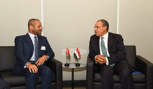 وزيرا خارجية مصر وعمان