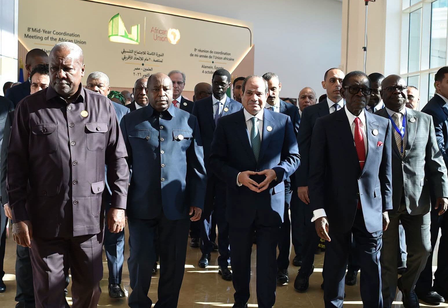 السيسي في منتدى العلمين