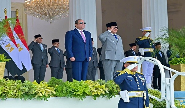 الرئيس المصري ونظيره الأندونيسي