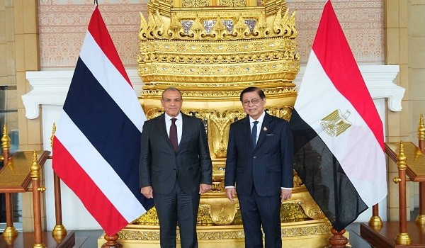 وزيرا خارجية تايلاند ومصر